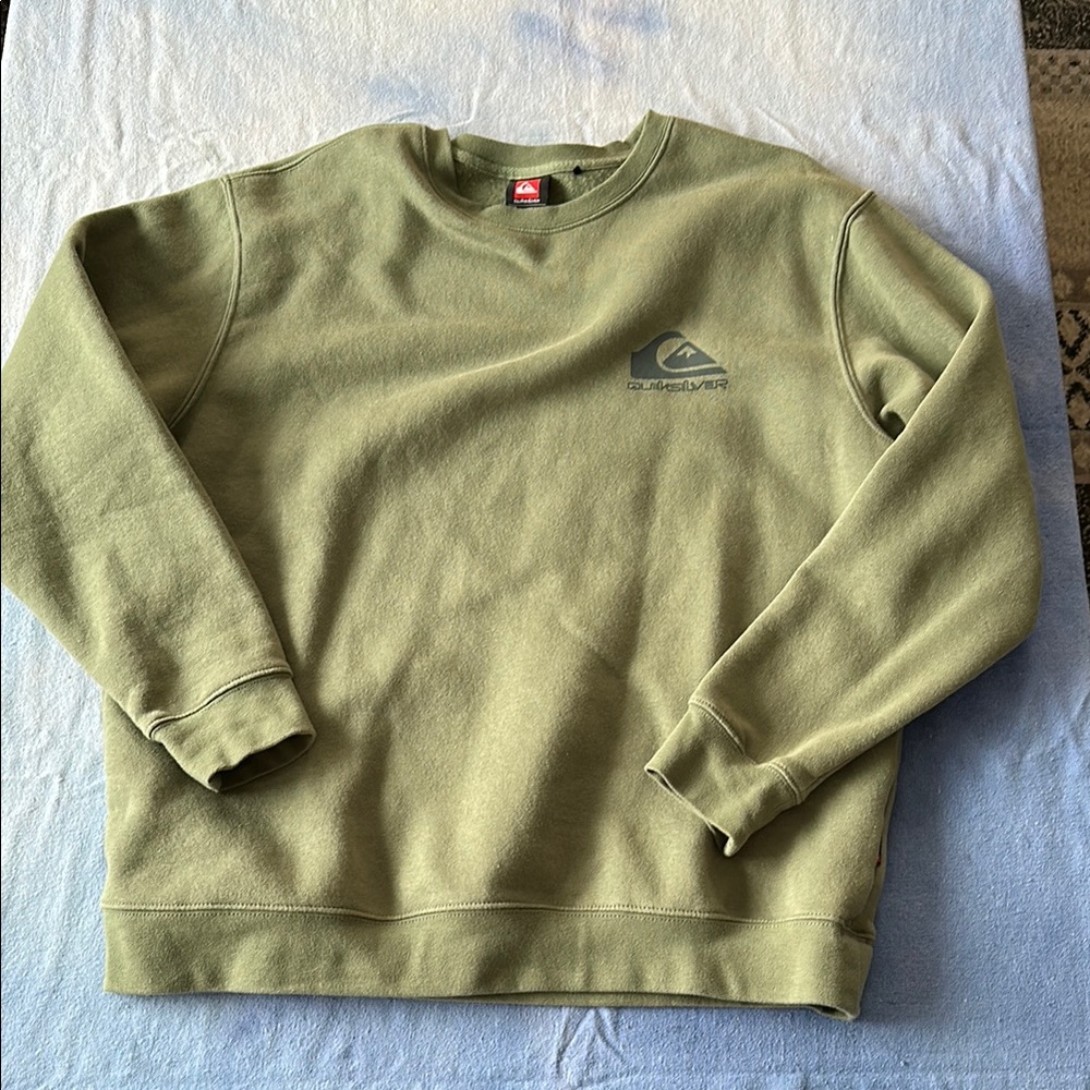Quiksilver Men's Olive Green Sweater